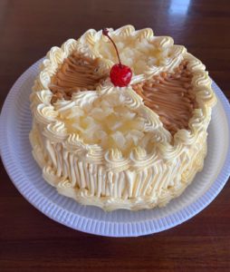 ABACAXI COM DOCE DE LEITE